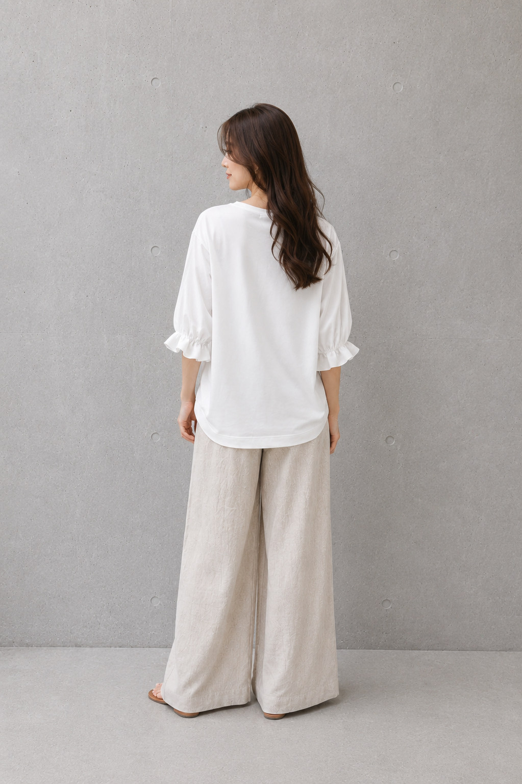 バットウィングスリーブTシャツ