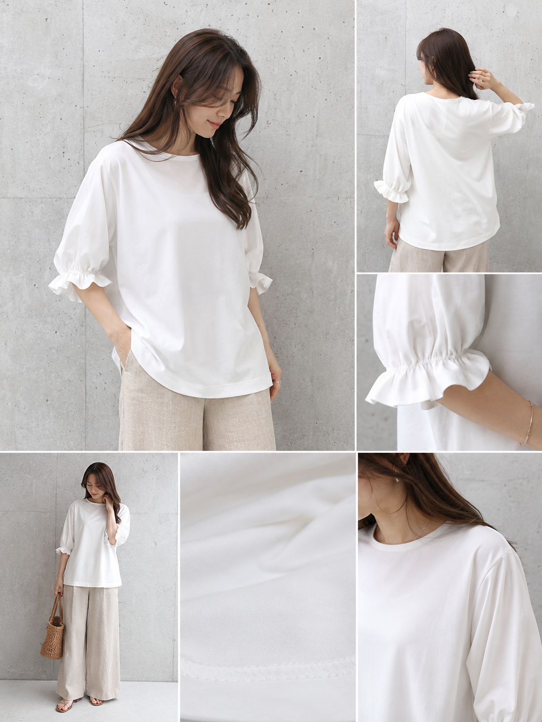 バットウィングスリーブTシャツ
