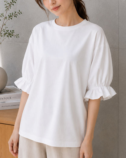 バットウィングスリーブTシャツ