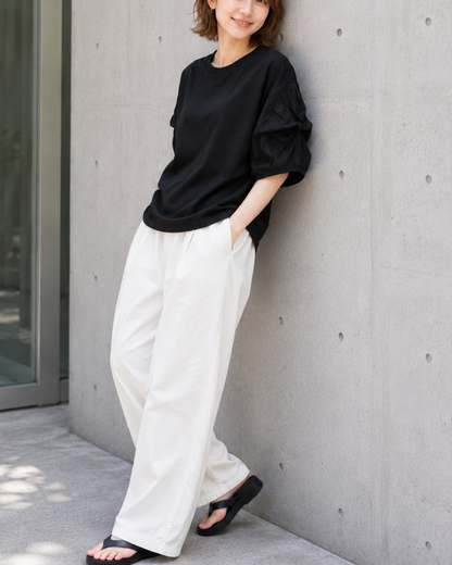 バブルスリーブTシャツ