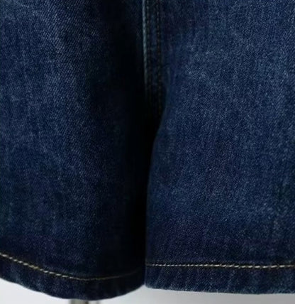 デニムワイドパンツ
