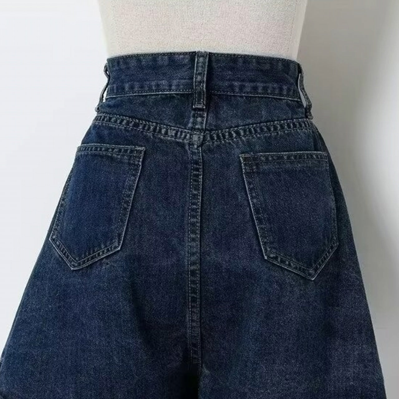 デニムワイドパンツ