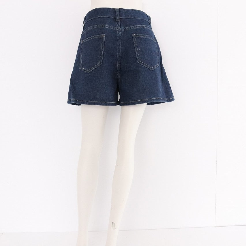 デニムワイドパンツ