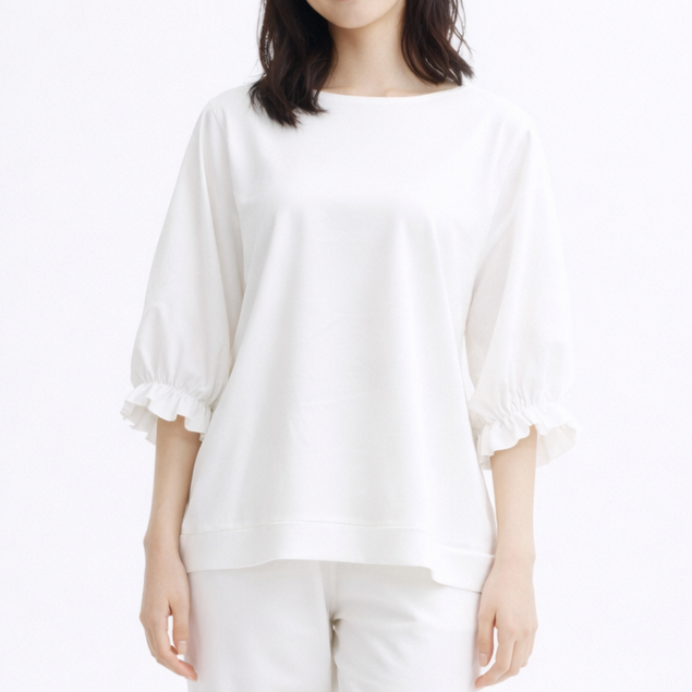 バットウィングスリーブTシャツ