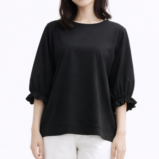 バットウィングスリーブTシャツ